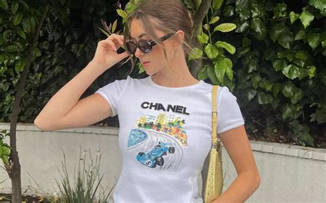 chanel f1 t shirts|chanel's formula 1 t shirt.